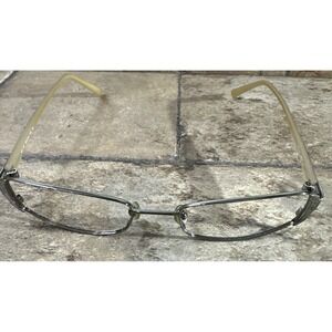 Konishi KS-97 C3 Gray Full Rim Metal Eyeglasses Frames Japan 53-18-135-28mm G18